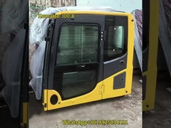 Komatsu PC300-8 lắp ráp cabin máy đào