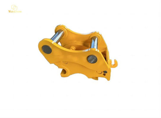 Bộ ghép nối nhanh thủy lực hạng nặng cho máy xúc 420kg Màu vàng