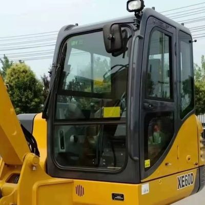 Cab tempered kính cho máy đào XCMG XE60D